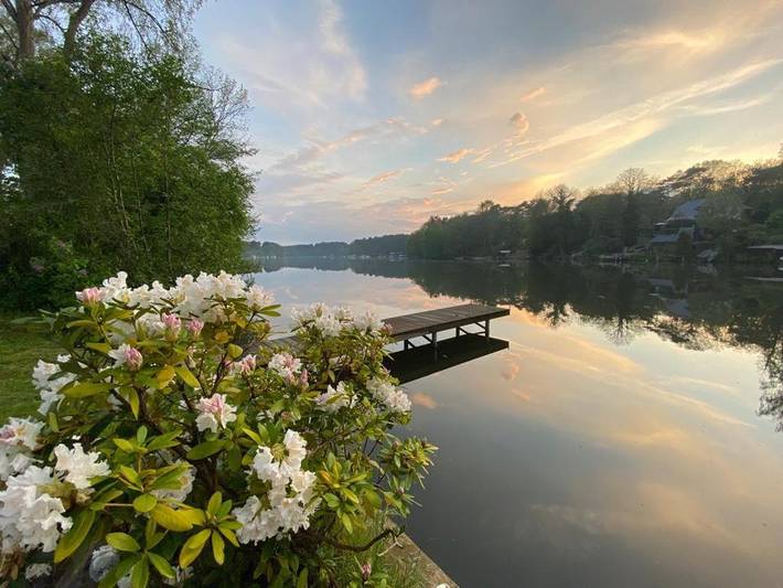 Villa für 8 Personen, mit Garten und Seeblick sowie Sauna in Brandenburg