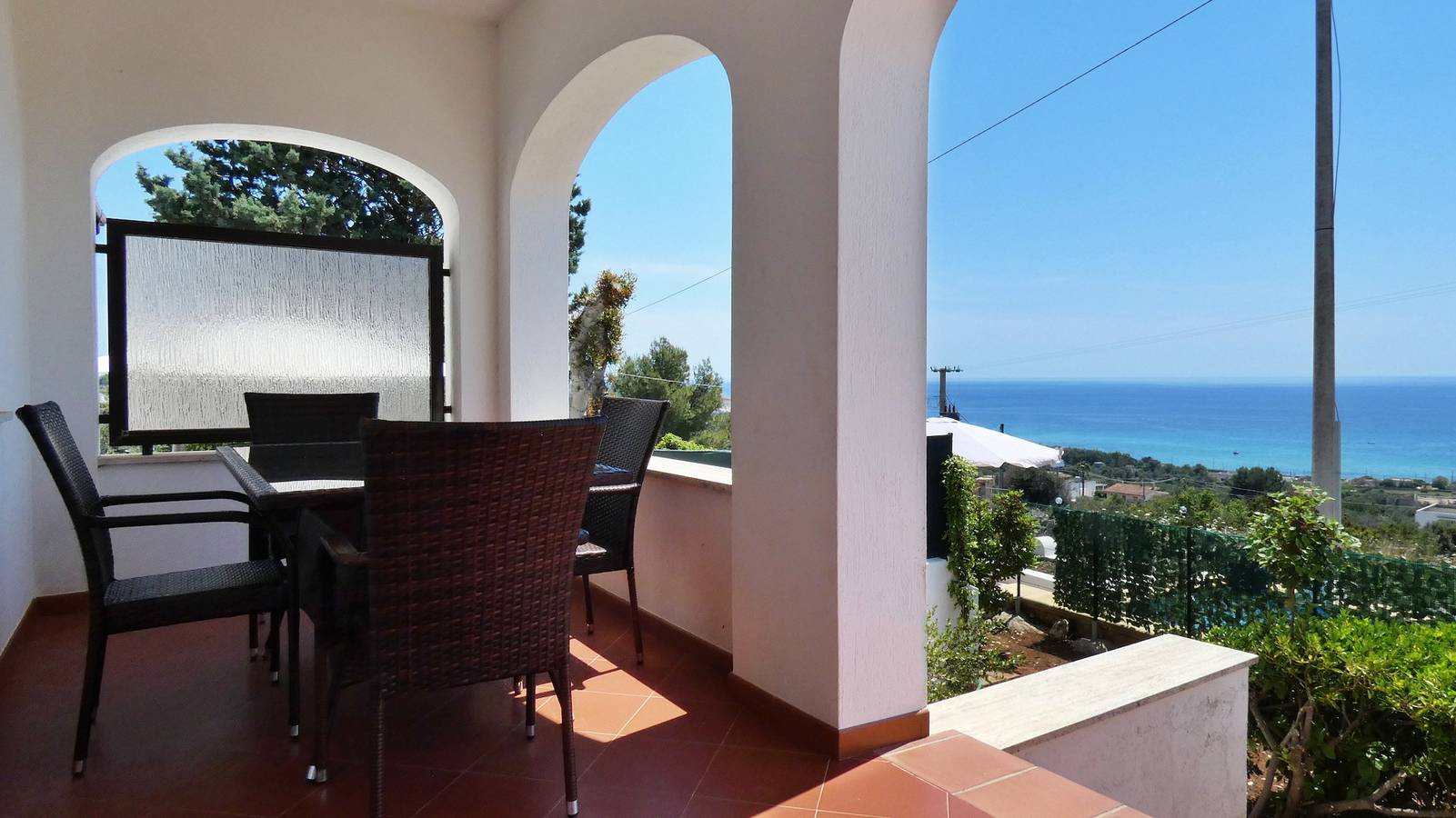 Villetta Chiara -  Con Piscina e Splendida Vista Mare in Marina di San Gregorio, Patù