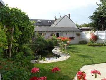 Chambre d’hôte pour 2 personnes, avec jardin en Indre-et-Loire