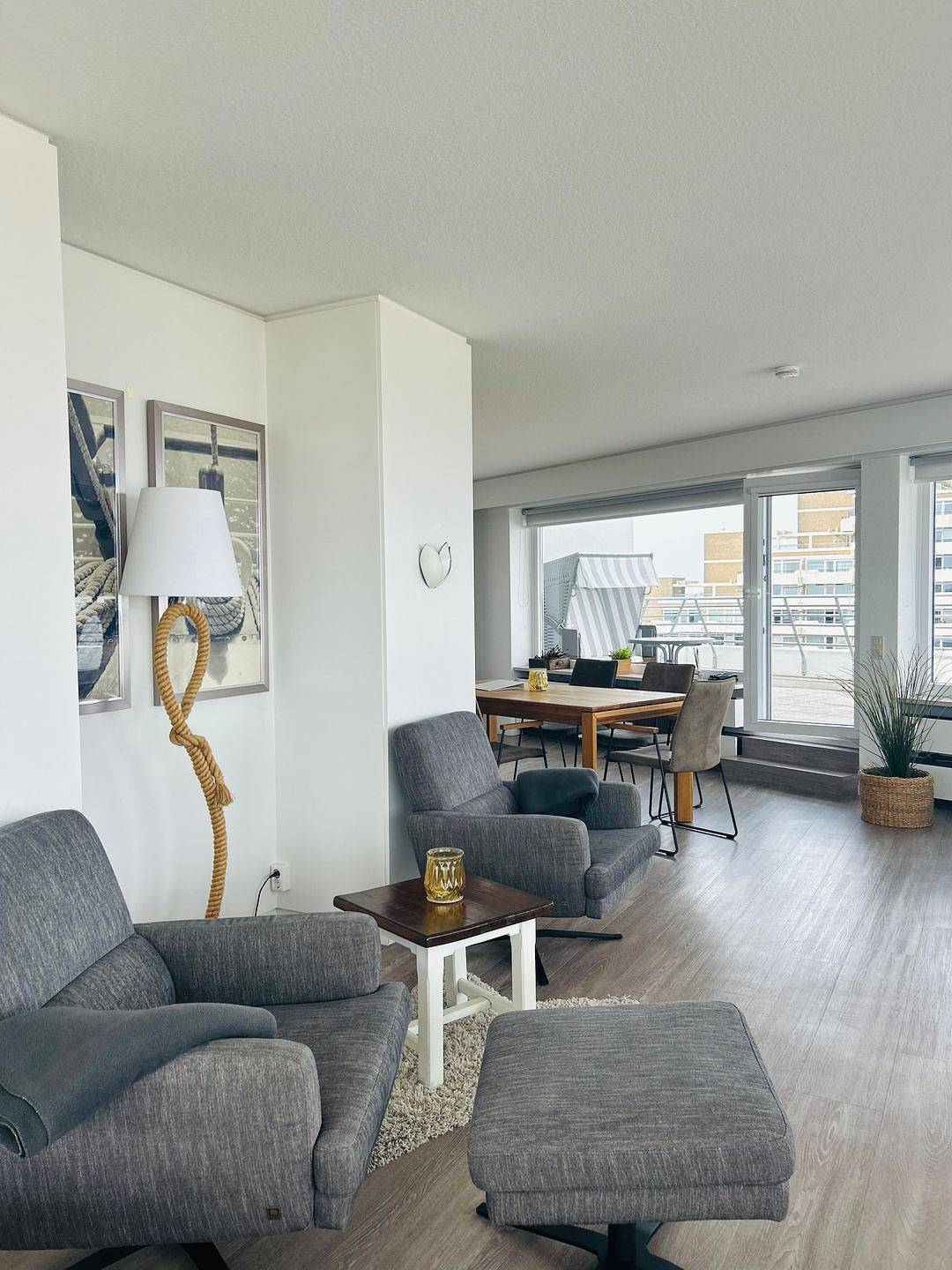 Ganze Wohnung, Luxuriöses Penthouse Duhner Strand mit Meerblick | Haus Hanseatic in Duhnen, Cuxhaven