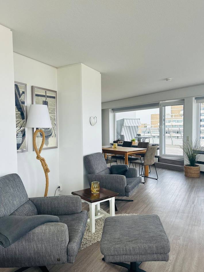 Ferienwohnung für 4 Personen, mit Sauna und Balkon in Duhnen - 4