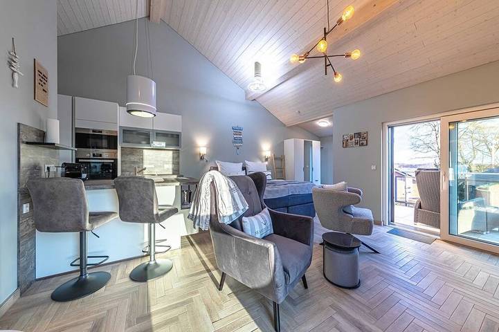 Ferienwohnung für 2 Personen, mit Sauna und Balkon in Sietow - 4