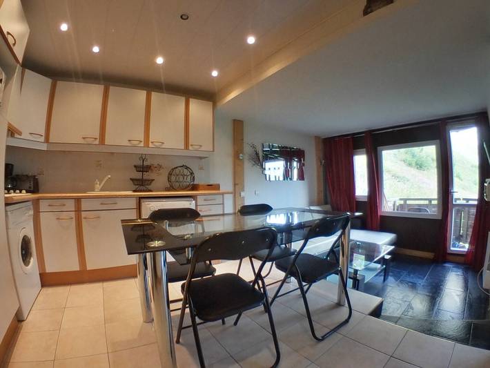 Location de vacances pour 5 personnes, avec Balcon à Avoriaz