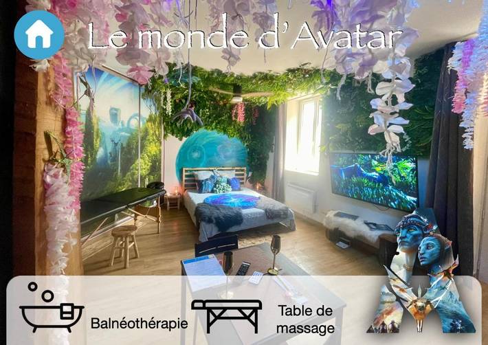 Gîte pour 2 personnes, avec jacuzzi à L'Arbresle