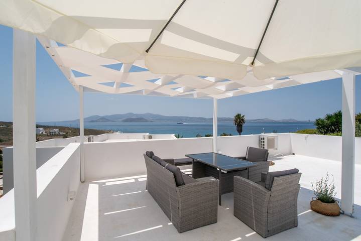 Villa für 5 Personen, mit Balkon und Garten sowie Kinderpool auf Naxos