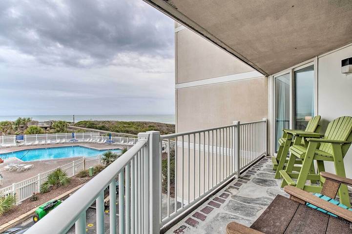 Vacation rental for 6 people, with terrace and pool in Topsail Island