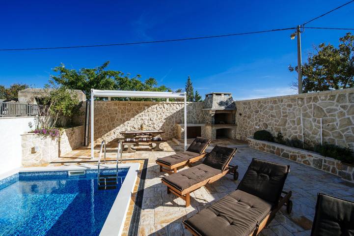 Villa für 8 Personen, mit Balkon und Garten in Vinjerac - 4