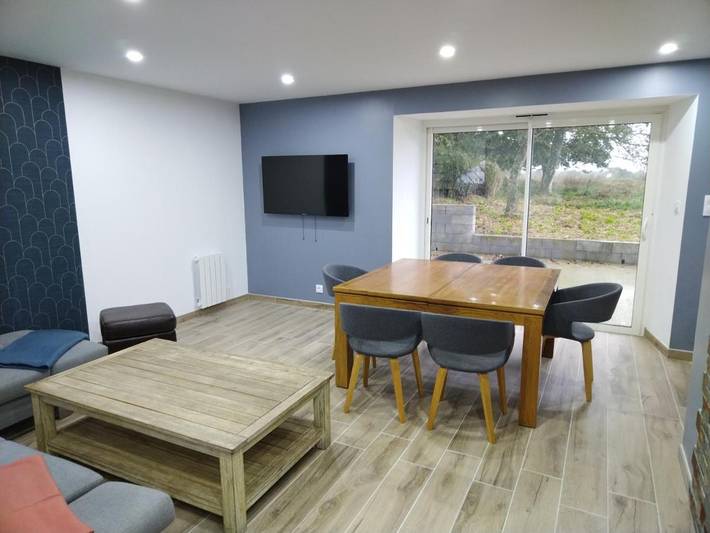 Location de vacances pour 10 personnes, avec vue et jardin à Argouges - 3