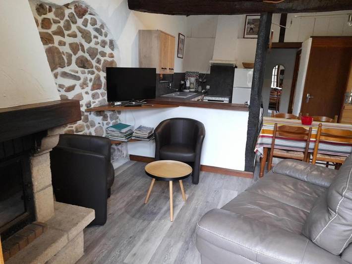 Location de vacances pour 4 personnes, avec jardin, animaux acceptés à Saint-Jean-le-Vieux - 2