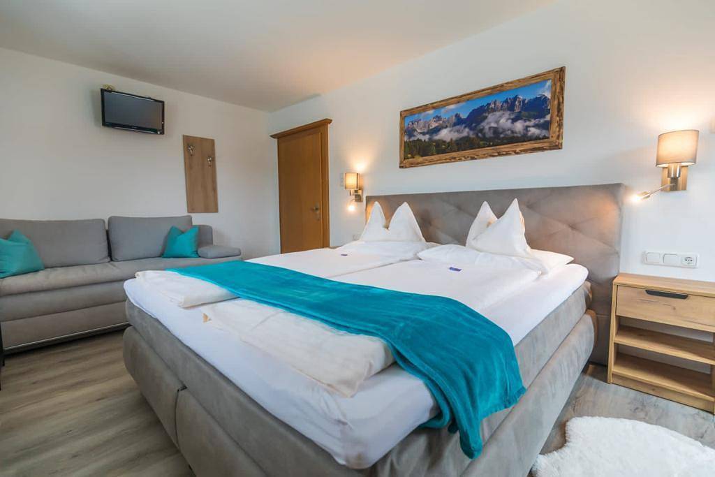 Geheel vakantieappartement, Appartement, douche, Wc, balkon in Ellmau - SkiWelt, Ellmau