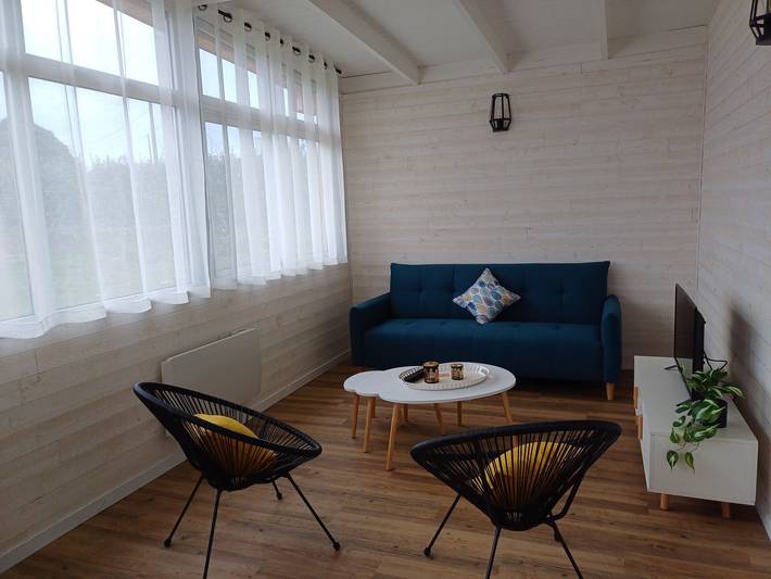 Chalet pour 4 personnes, avec jardin, adapté aux familles