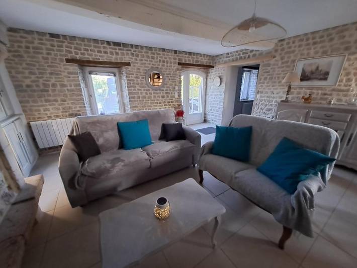 Maison de vacances pour 5 personnes, avec jardin