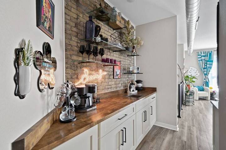 Vacation rental for 6 people, with yard and balcony in Milwaukee