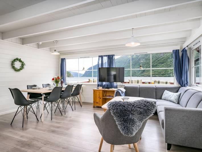 Ferienhaus für 8 Personen, mit Terrasse und Sauna in Nördliches Fjordnorwegen - 3