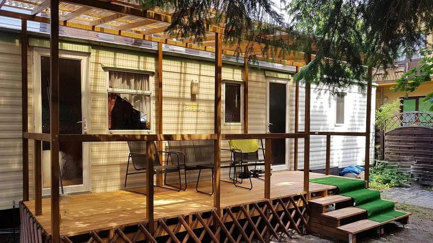 Camping voor 5 personen, met terras, met huisdier in Polen