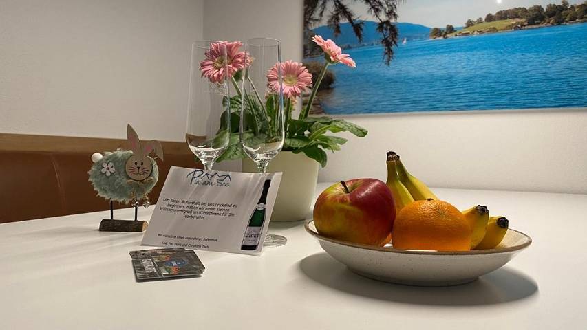 Apartamento de vacaciones para 6 personas, con balcón y vistas al lago - 1