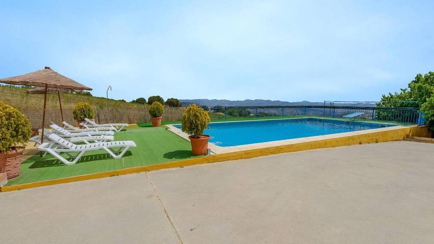 Casa rural para 13 personas, con Terraza además de Jardín y Piscina en Trasmulas - 4