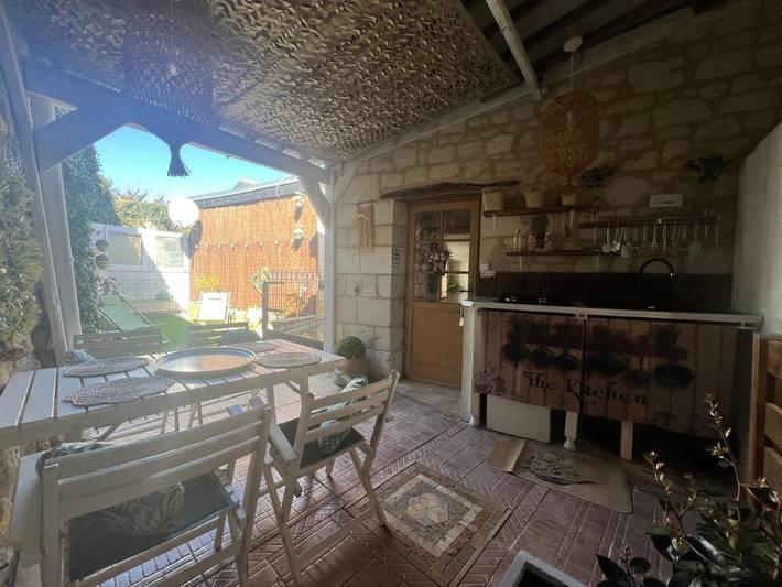Location de vacances pour 4 personnes, avec terrasse à Fontevraud-l'Abbaye - 4