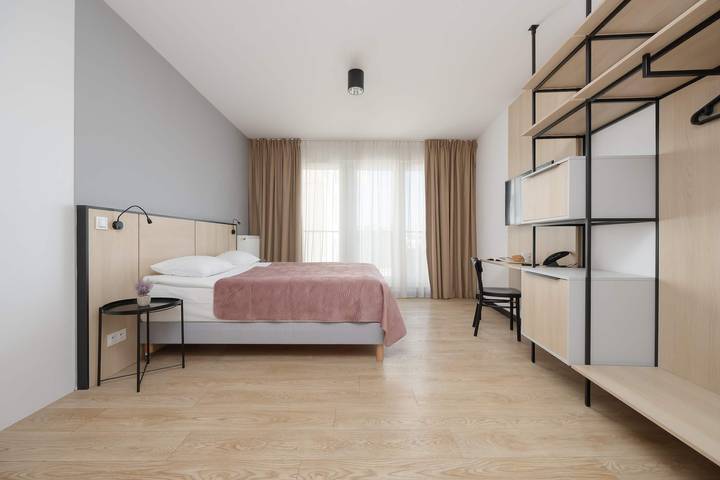 Entire apartment, Functional Studio | 140 m to Metro | Pet Friendly in Warsaw, Masovia