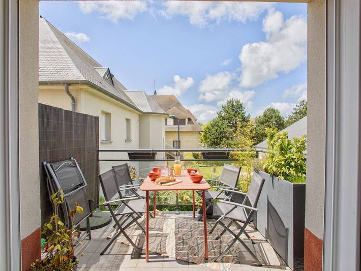 Gîte pour 7 personnes, avec balcon à Varaville - 2