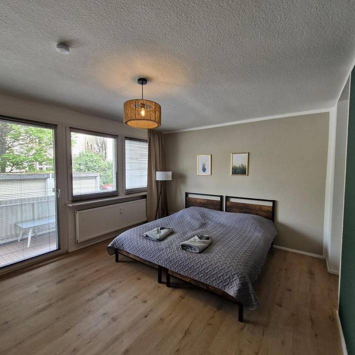 Ferienwohnung für 2 Personen, mit Balkon in Offenbach