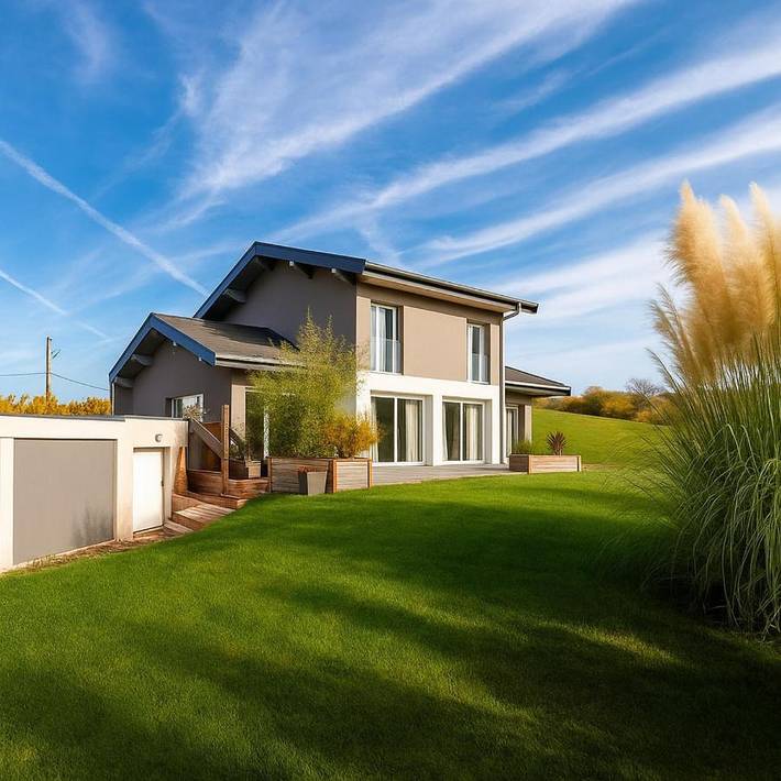 Chalet para 10 personas, con vistas al lago además de jardín y vistas - 1