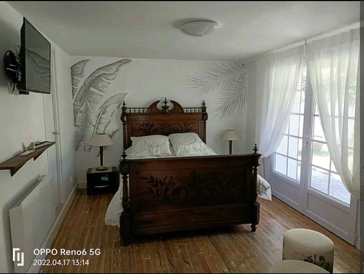 Appartement de vacances pour 2 personnes, avec jardin ainsi que vue et terrasse, animaux acceptés