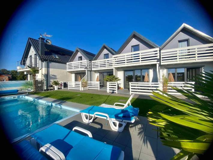 Bungalow für 6 Personen, mit Garten in Mielno