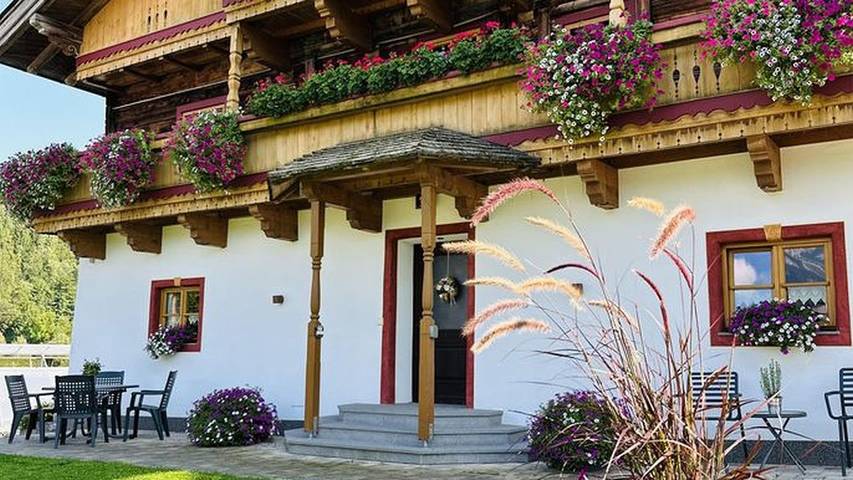 Bauernhof für 4 Personen, mit Terrasse und Garten in Maria Alm