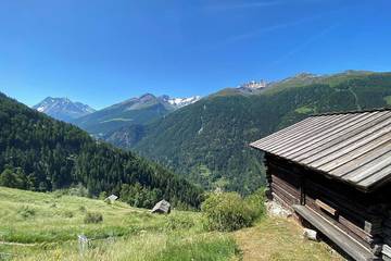Gîte pour 5 personnes, avec jardin à Saint-Martin (Suisse)