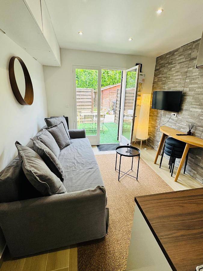 Gîte pour 4 personnes, avec terrasse à Villiers-sur-Morin