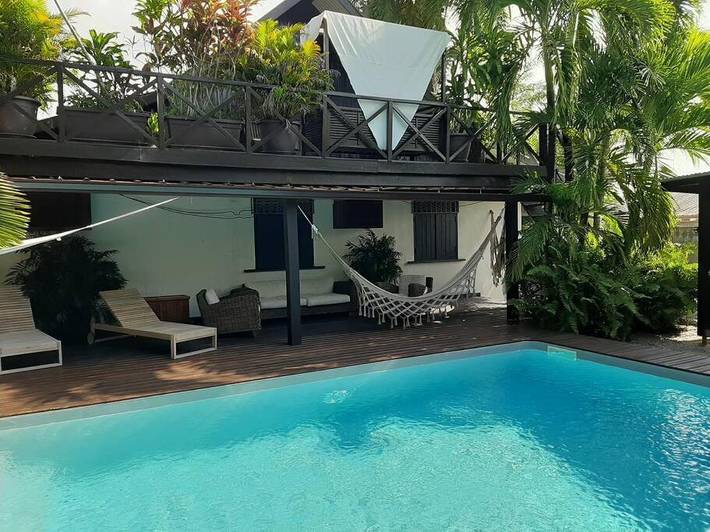 Gîte pour 3 personnes, avec jardin et piscine à Kourou - 2