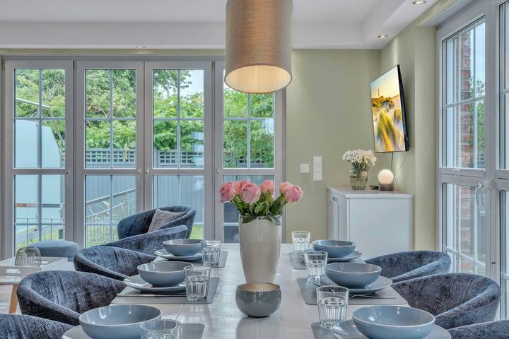 Ferienhaus für 8 Personen, mit Terrasse und Sauna sowie Garten und Whirlpool in Westerland - 3