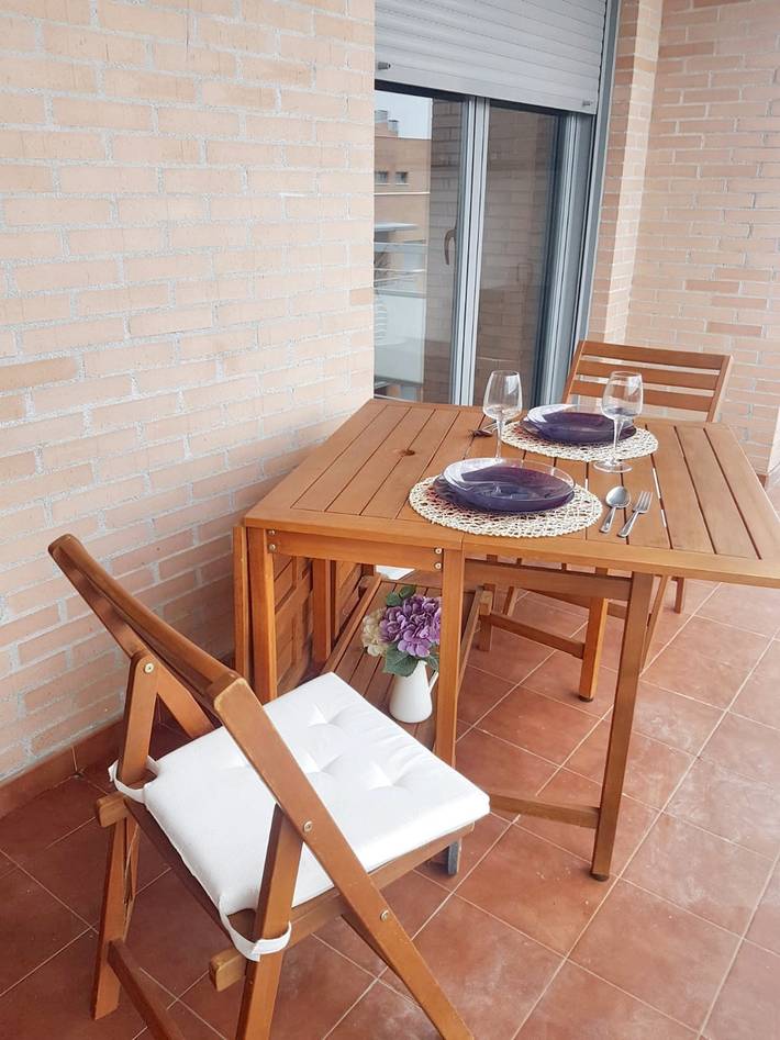 Apartamento de vacaciones para 4 personas, con piscina y terraza - 1