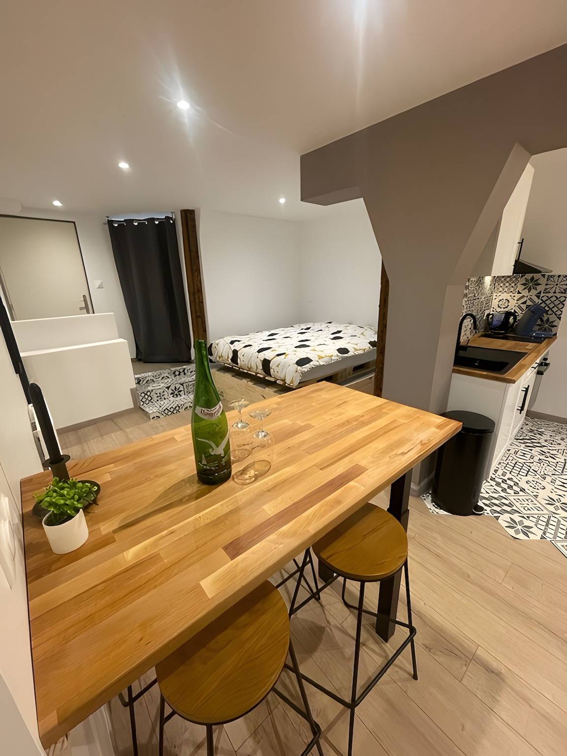 Estudio entero, Alojamiento en el corazón de Alsacia in Beblenheim, Región de Ribeauvillé