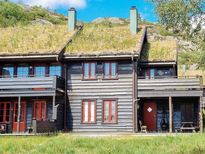 Ferienwohnung für 6 Personen, mit Terrasse in Åseral
