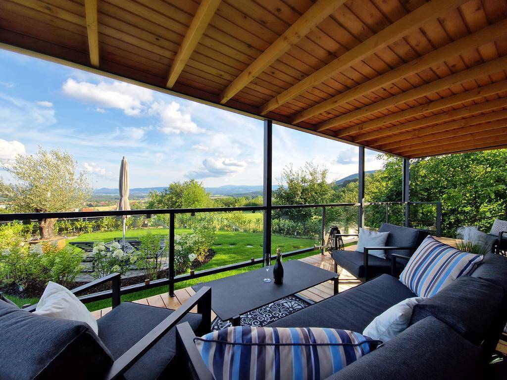 Cały apartament wypoczynkowy, Johannesbachklamm Chalet - Hot Tub und Panoramablick - Chalet mit Terrasse in Alpy Wiedeńskie