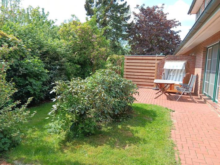 Ferienwohnung für 2 Personen, mit Terrasse und Garten in Krautsand