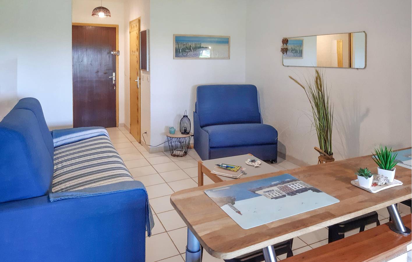 Ganze Ferienwohnung, Ferienwohnung für 3 Personen mit Terrasse in Moriani-Plage, Corte und Umgebung