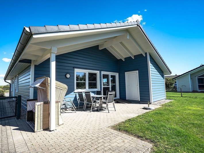 Ferienhaus für 5 Personen, mit Balkon und Terrasse sowie Garten und Sauna in Südtondern