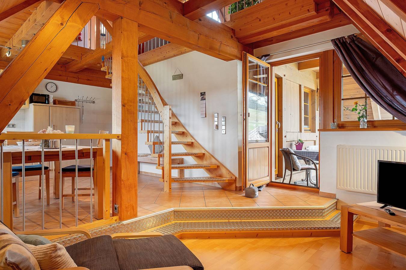 Ganze Wohnung, Ferienwohnung "Sternenhimmel" mit Bergblick, Gemeinschaftsgarten und Wlan in Suedlicher Schwarzwald, Breitnau