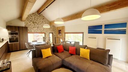 Maison de campagne pour 4 personnes, avec jardin et vue à Roubion