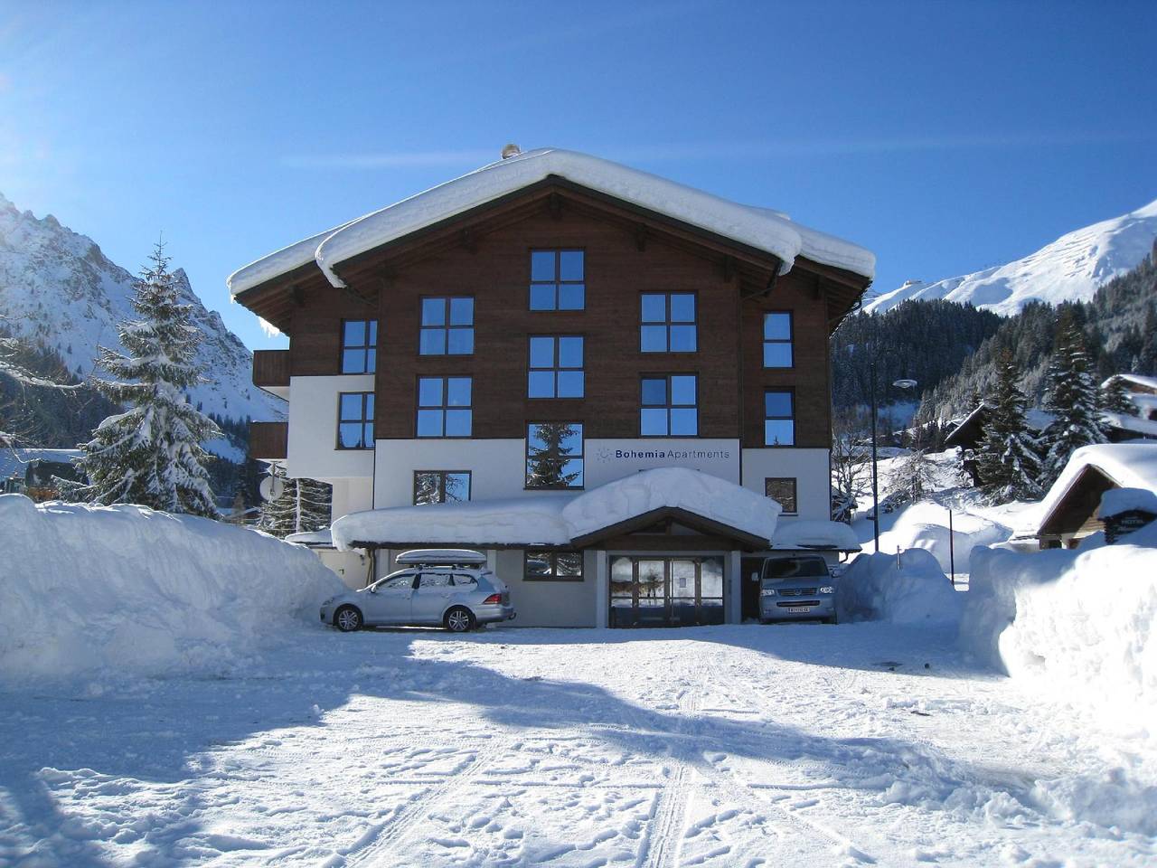Ganze Ferienwohnung, Ferienwohnung Bohemia 2 in Gargellen in Rätikon Gebirgsgruppe, Sankt Gallenkirch