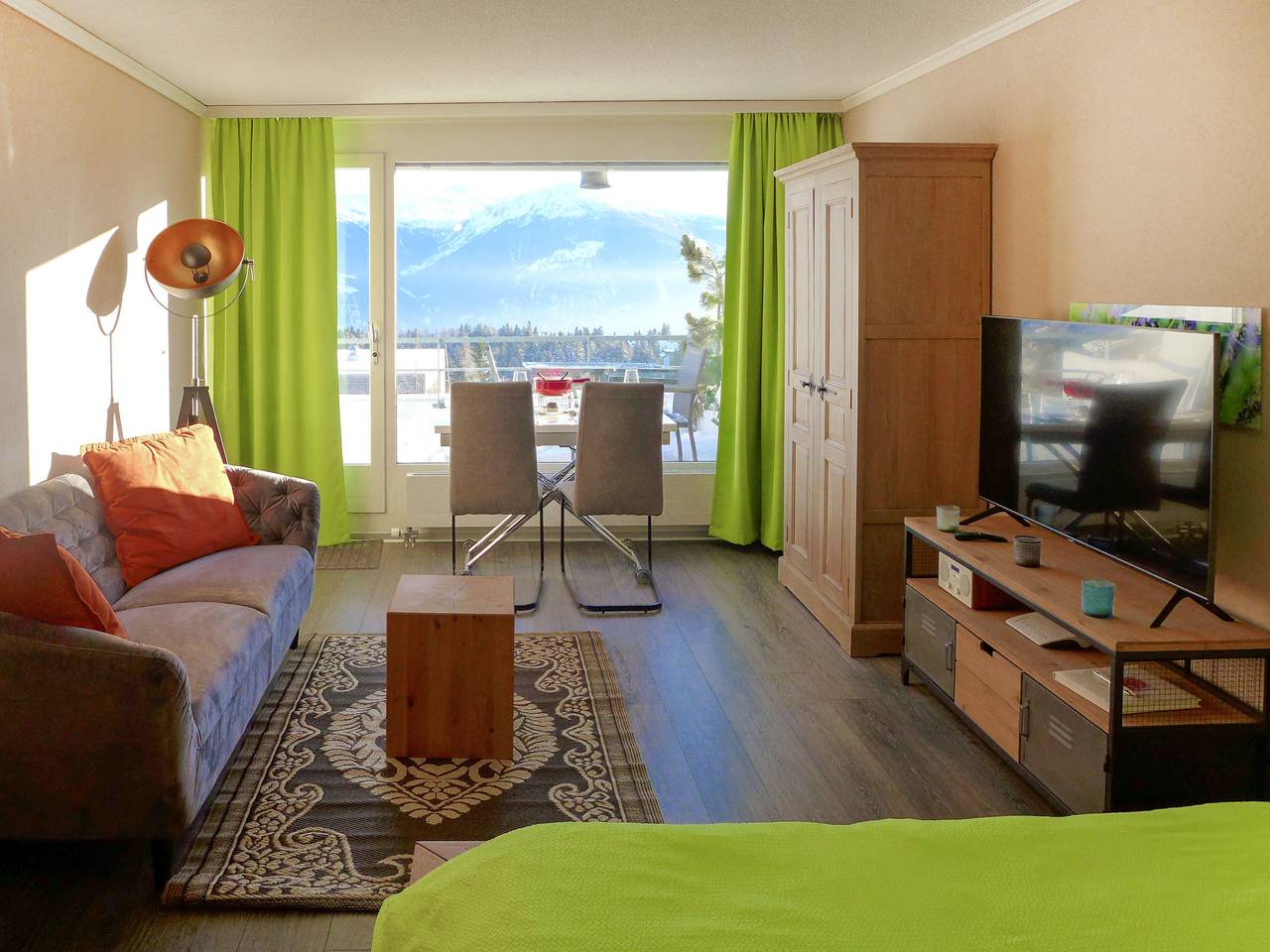 Geheel appartement, Jeanne D'Arc Apt. in Crans-Montana, Sion - Sierre & omgeving