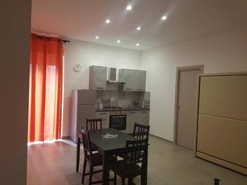 Gîte pour 4 personnes, avec vue et balcon à Barletta