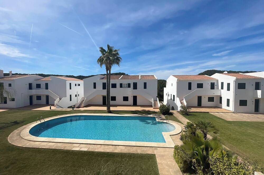 Apartamento entero, Apartamento con piscina en Golf Son Parc in Son Parc, Es Mercadal