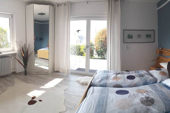 Ferienwohnung für 6 Personen, mit Terrasse und Sauna sowie Garten an der Bergstraße - 4