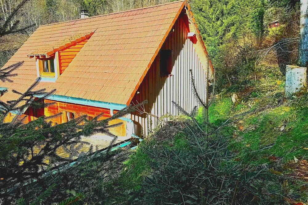 Domaine les lodges nature,private wellness, chalet de luxe en pleine nature in Soultzeren, Regionaler Naturpark Belchen der Vogesen