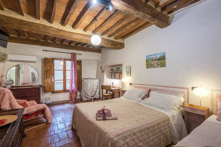 Vakantiehuis 'La Casa Gialla Di Buonconvento' met wifi en airconditioning in Buonconvento, Provincie Siena