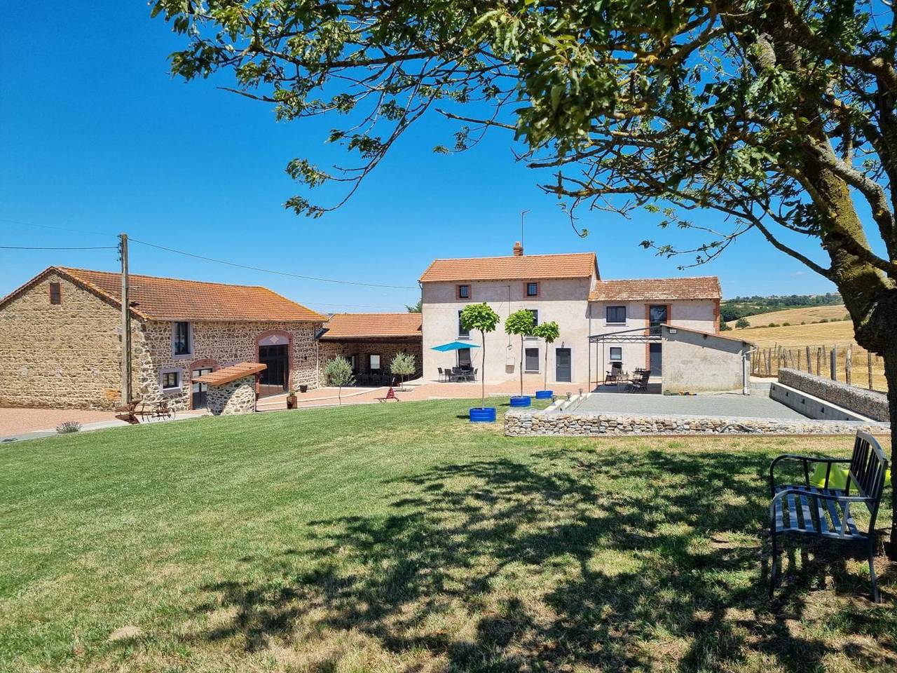 Charmantes Landhaus mit Klimaanlage - 12 Pers. in Neulise, Roanne und Umgebung